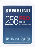 Samsung PRO Plus for Professionals R160/W120 SDXC 256GB USB-Kit, UHS-I U3, Class 10