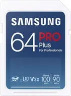 Samsung PRO Plus for Professionals R100/W90 SDXC 64GB, UHS-I U3, Class 10
