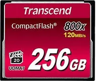Transcend 800x R120/W60 CompactFlash Card 256GB