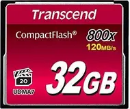 Transcend 800x R120/W60 CompactFlash Card 32GB