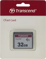 Transcend CFX602 R500/W350 CFast 2.0 CompactFlash Card 32GB