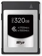 Wise Advanced CFX-B PRO Series R1700/W1550 CFexpress Type B 320GB