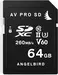 Anyellowird AV PRO SD MK2 V60 R260/W140 SDXC 64GB, UHS-II U3, Class 10