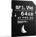 Anyellowird AV PRO SD MK2 V90 R300/W280 SDXC 64GB, UHS-II U3, Class 10