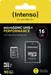 Intenso Performance R90 microSDHC 16GB Kit, UHS-I U1, Class 10