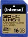 Intenso Professional R90 SDHC 16GB, UHS-I U3, Class 10