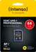 Intenso Professional R90 SDXC 64GB, UHS-I U3, Class 10