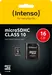 Intenso R20/W12 microSDHC 16GB Kit, Class 10