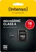 Intenso R21/W5 microSDHC 16GB Kit, Class 4
