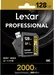 Lexar Professional 2000x R300/W260 SDXC 128GB Kit, UHS-II U3, Class 10