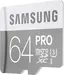 Samsung PRO R90/W80 microSDXC 64GB Kit, UHS-I U3, Class 10
