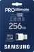 Samsung PRO Ultimate R200/W130 microSDXC 256GB USB-Kit, UHS-I U3, A2, Class 10
