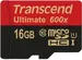 Transcend Ultimate R90/W45 microSDHC 16GB Kit, UHS-I, Class 10