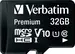 Verbatim Premium 600x R90 microSDHC 32GB Kit, UHS-I U1, Class 10