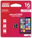 goodram M1A0 R60 microSDHC 16GB, UHS-I U1, Class 10