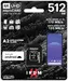 goodram M2AA IRDM MICROCARD R170/W120 microSDXC 512GB Kit, UHS-I U3, A2, Class 10