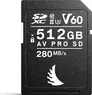 Angelbird AV PRO SD MK2 V60 R280/W160 SDXC 512GB, UHS-II U3, Class 10