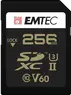 Emtec SpeedIN PRO+ R300/W160 SDXC 256GB, UHS-II U3, Class 10
