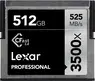 Lexar Professional 3500x R525/W445 CFast 2.0 CompactFlash Card 512GB