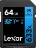 Lexar Professional 633x R95 SDXC 64GB, UHS-I U3, Class 10