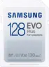 Samsung EVO Plus for Creators R130 SDXC 128GB, UHS-I U3, Class 10