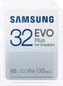 Samsung EVO Plus for Creators R130 SDHC 32GB, UHS-I U1, Class 10