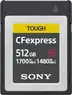 Sony TOUGH CEB-G Series R1700/W1480 CFexpress Type B 512GB