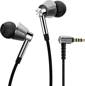 1MORE Triple driver In-Ear Headphones E1001 srebrny
