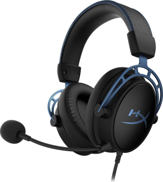 HP HyperX Cloud Alpha S czarny/niebieski